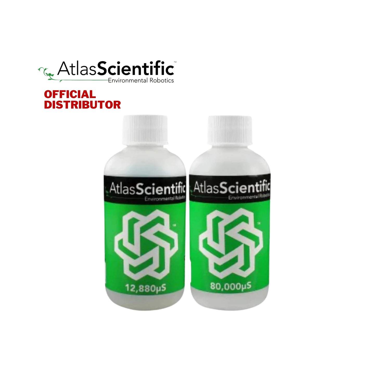 Atlas Conductivity Calibration K 1.0 Set 125ml (4oz) (12,880µS and 80,000µS) chem-EC-1.0