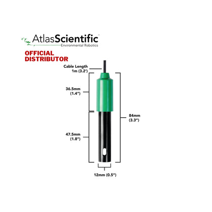 Atlas Mini Conductivity Probe K 1.0 | ENV-20-EC-K1.0