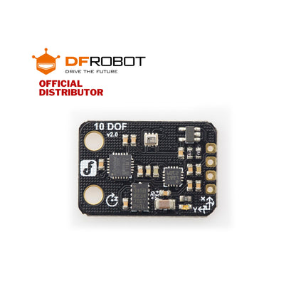 Fermion: 10 DOF IMU Sensor - ADXL345+ITG3205+HMC5883L+BMP280 (Breakout) | SEN0140