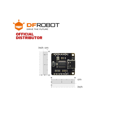 DFRobot Fermion: DFPlayer Pro - A mini MP3 Player with On-board 128MB Storage (Breakout) | DFR0768