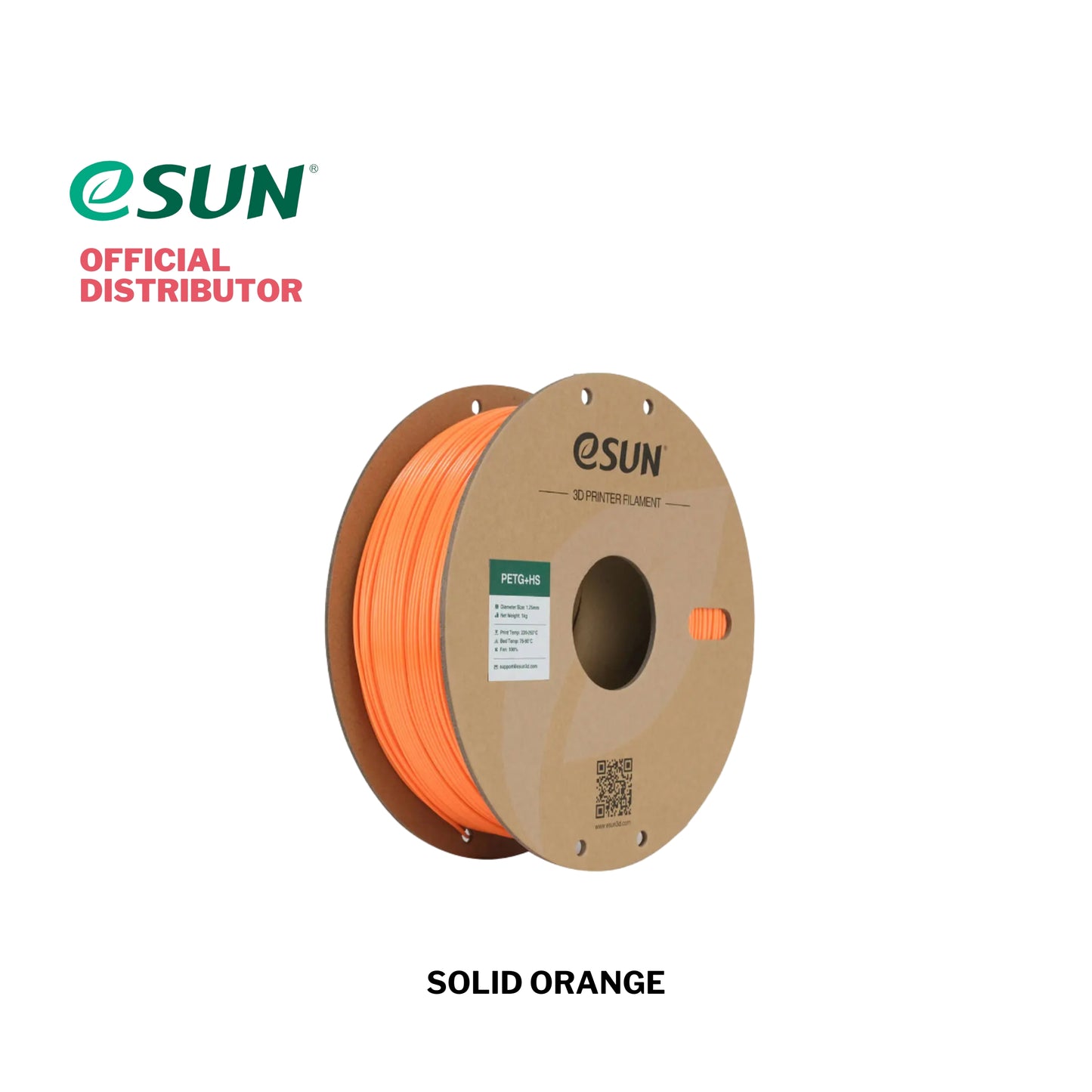 eSUN PETG+HS 3D Printer Filament 1.75mm 1KG