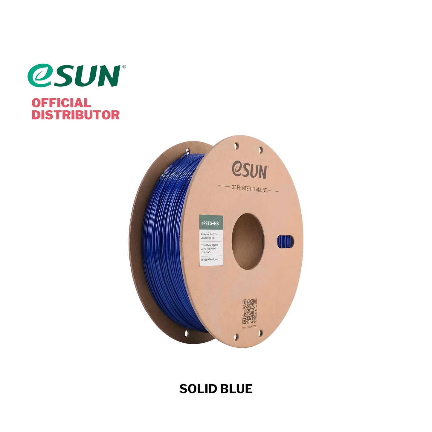eSUN PETG+HS 3D Printer Filament 1.75mm 1KG