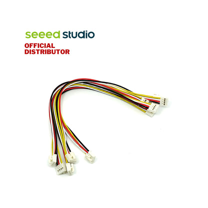 Grove - Universal 4 Pin Buckled Cable (5 PCS Pack)