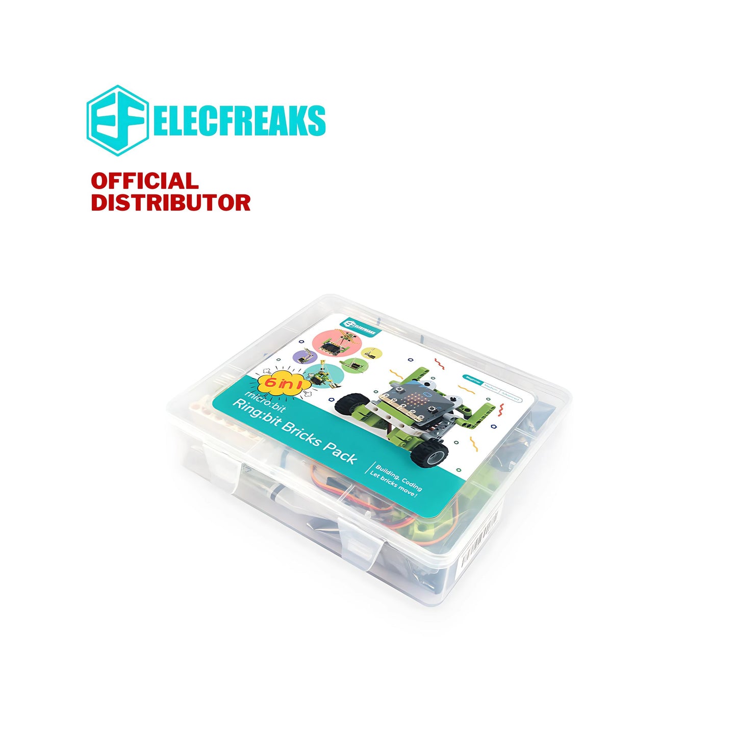 ElecFreaks micro:bit 6 in 1 Ring:Bit Bricks Pack (without micro:bit board)