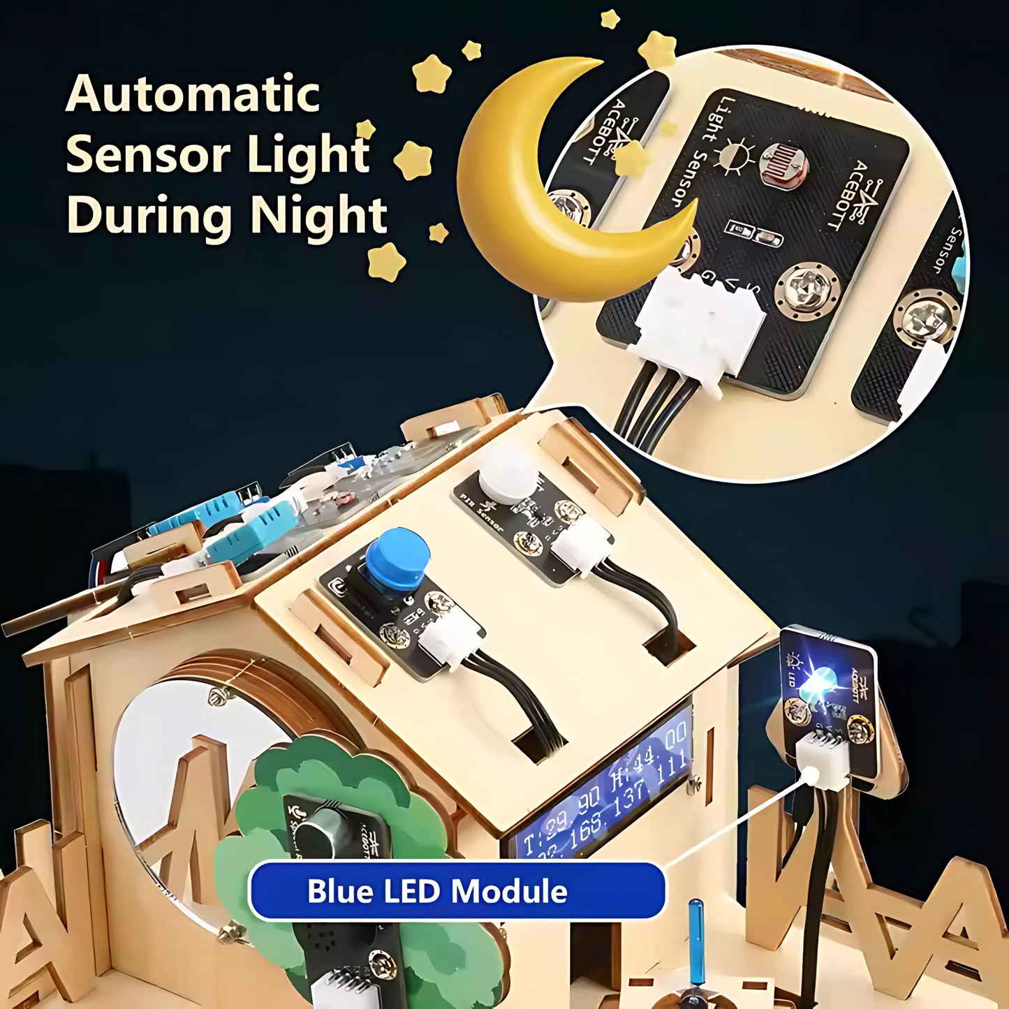 ACEBOTT ESP32 Smart Home Starter Kit