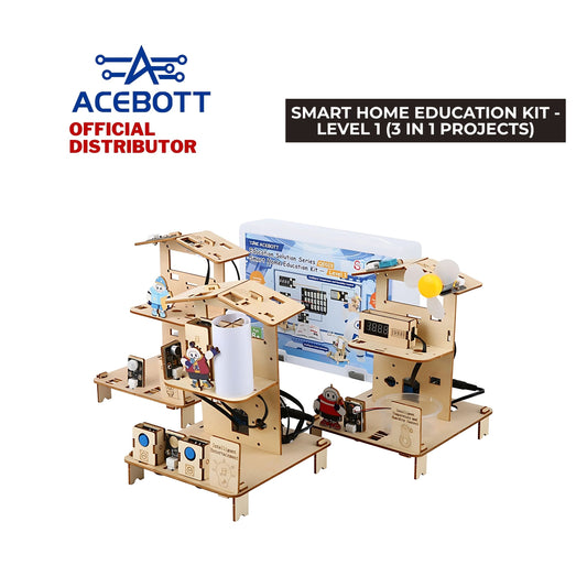ACEBOTT Smart Home Education Kit - Level 1 (3 in 1 Projects)