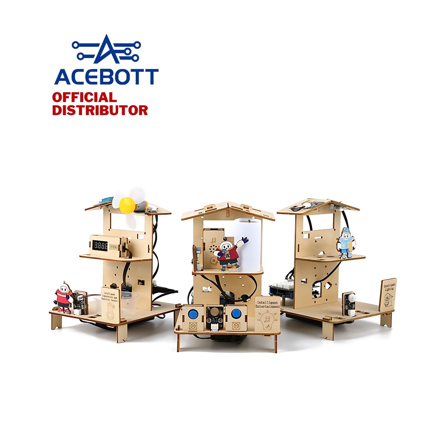 ACEBOTT Smart Home Education Kit - Level 1 (3 in 1 Projects)