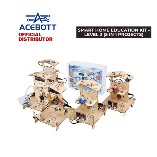 ACEBOTT Smart Home Education Kit - Level 2 (5 in 1 Projects)