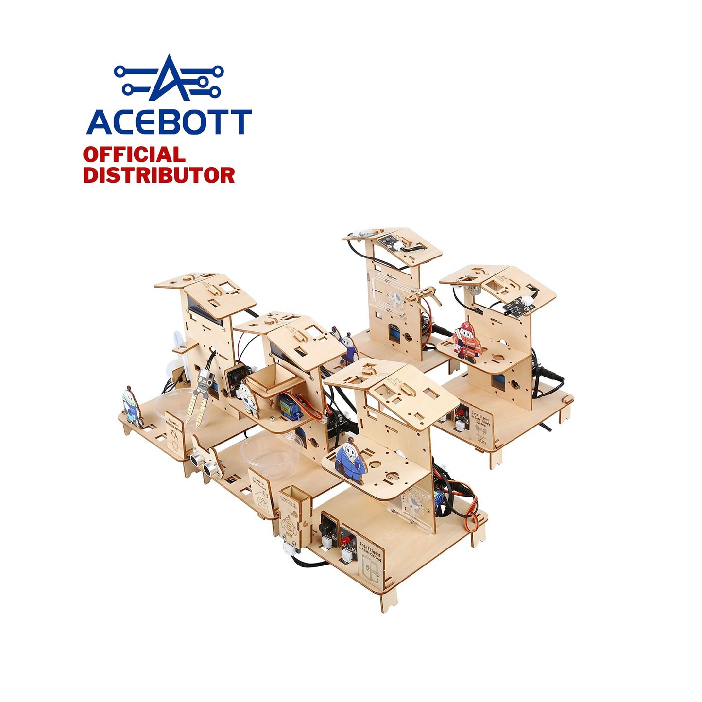 ACEBOTT Smart Home Education Kit - Level 2 (5 in 1 Projects)