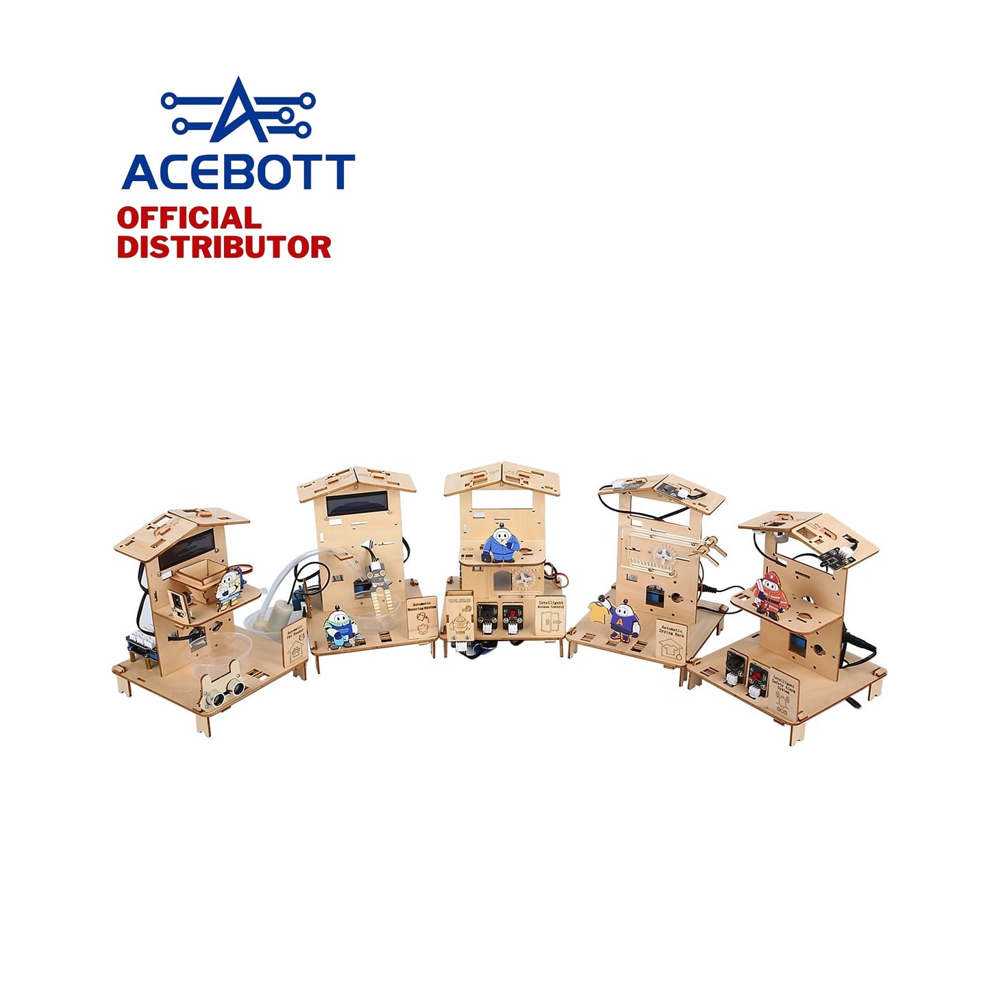 ACEBOTT Smart Home Education Kit - Level 2 (5 in 1 Projects)