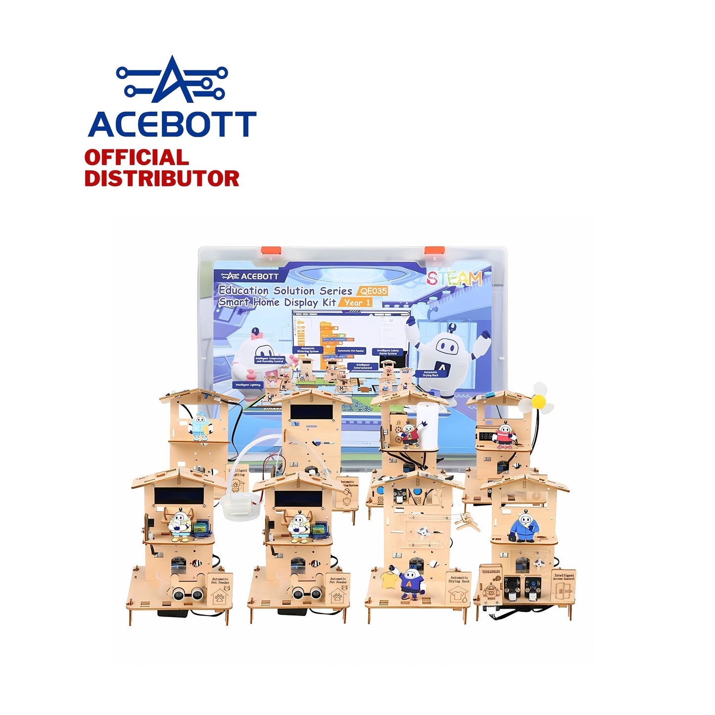 ACEBOTT Smart Home Education Kit - Year 1 (8 in 1 Projects)