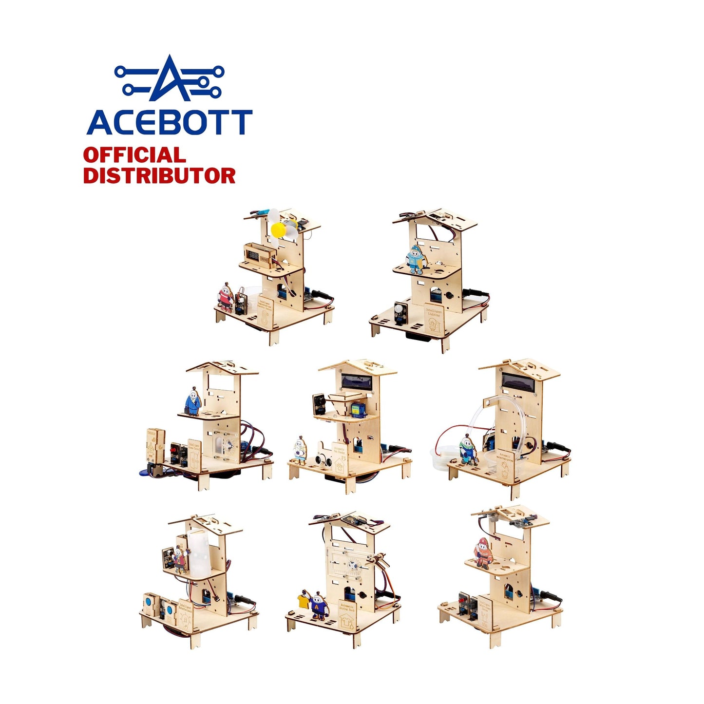ACEBOTT Smart Home Education Kit - Year 1 (8 in 1 Projects)