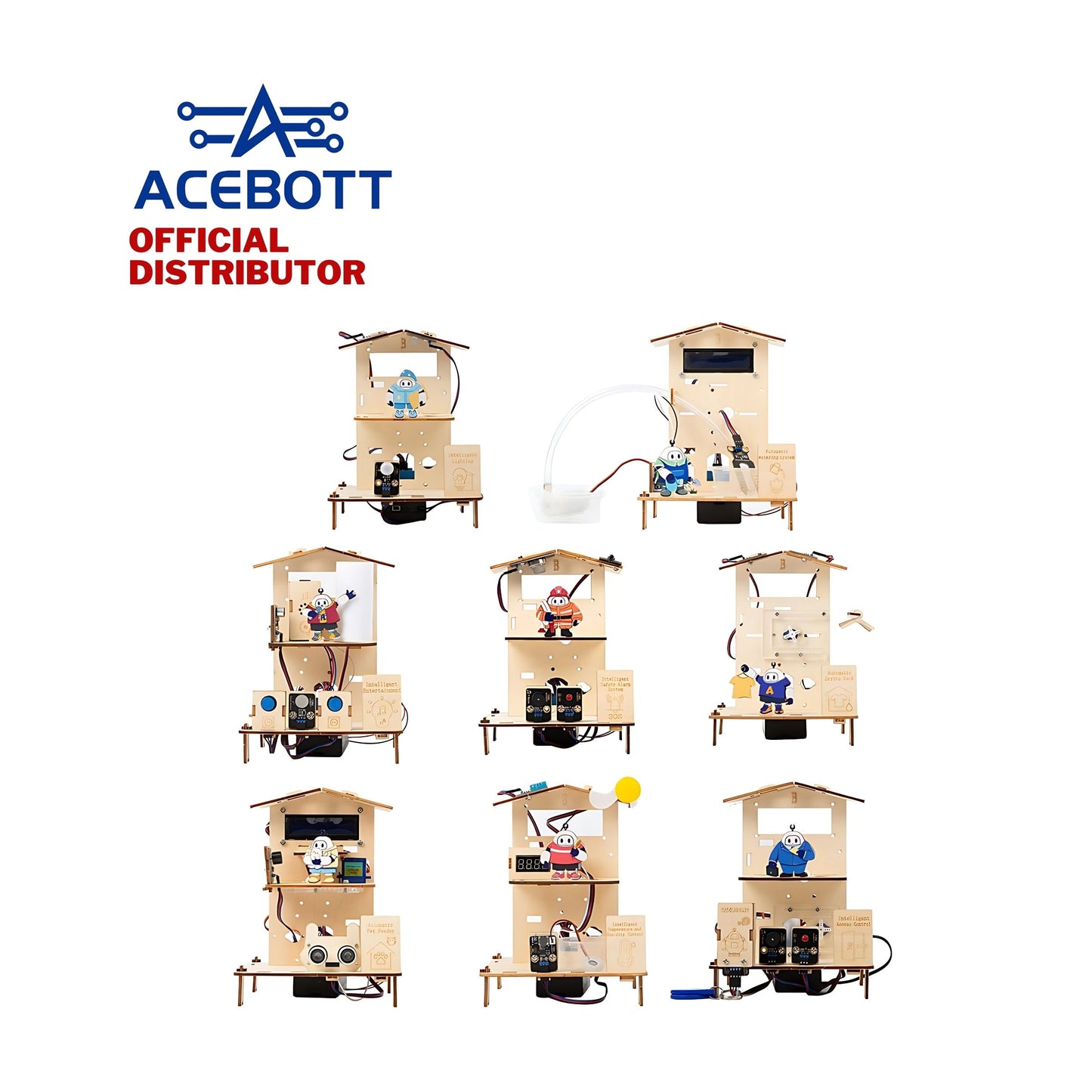 ACEBOTT Smart Home Education Kit - Year 1 (8 in 1 Projects)