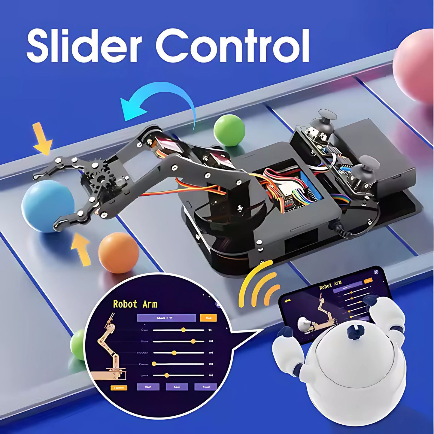 ACEBOTT ESP32 4-DOF Robot Arm Kit