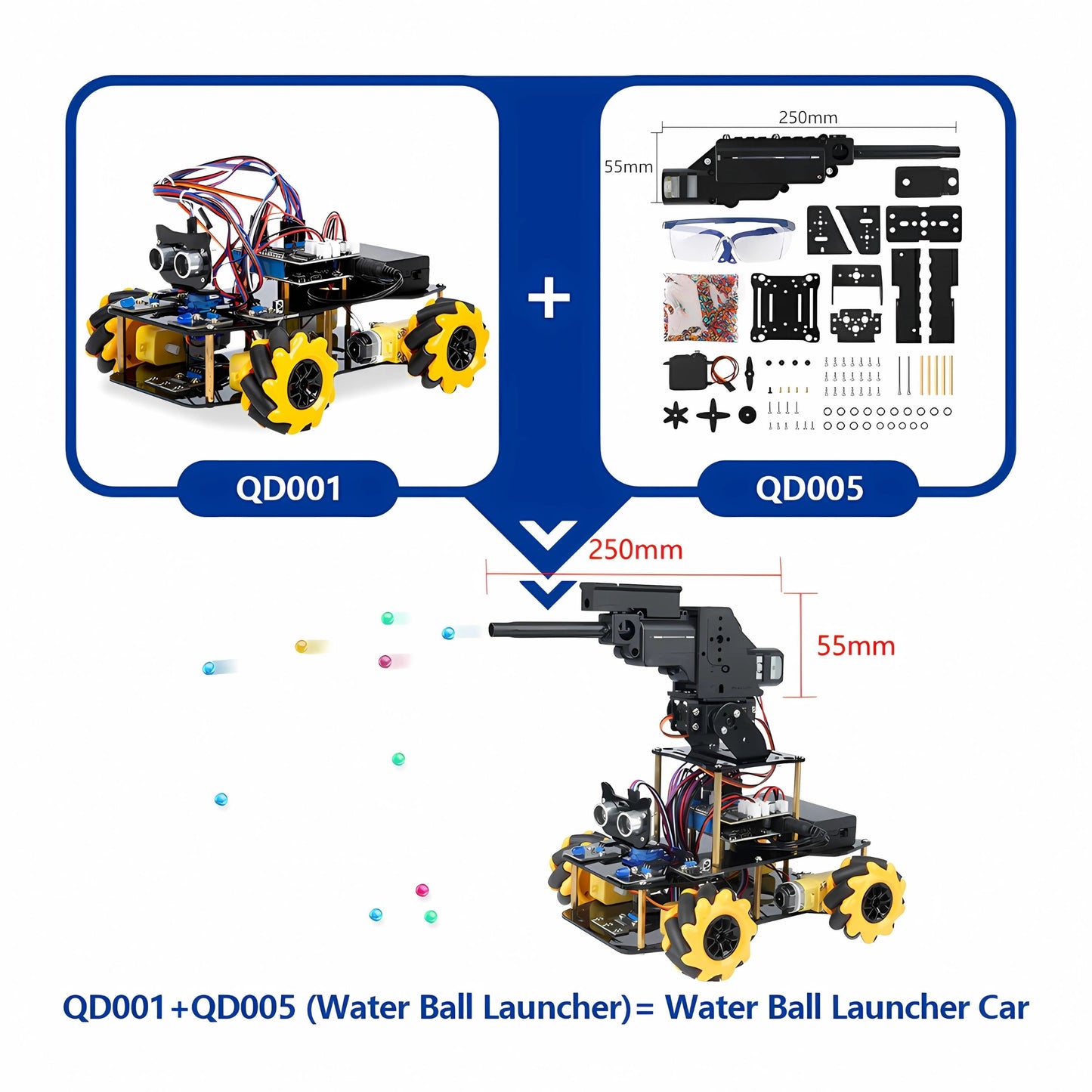 ACEBOTT Water Ball Launcher Expansion Pack