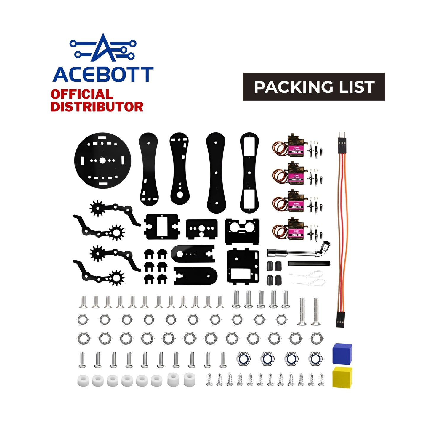 ACEBOTT 5-DOF Robot Arm Expansion Pack