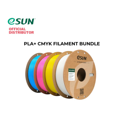 eSUN PLA+ CMYK 3D Printer Filament Bundle 1.75mm 1KG