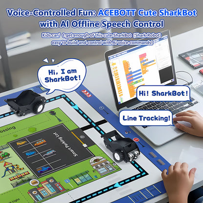 ACEBOTT Intelligent Transportation Education Kit - Level 2 (SharkBot Smart Car)