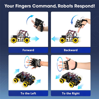 ACEBOTT ESP32 Motion-Sensing Glove