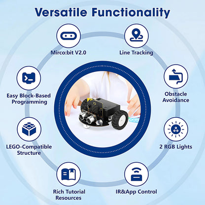 ACEBOTT micro:bit TinkerBott Robot Car Kit