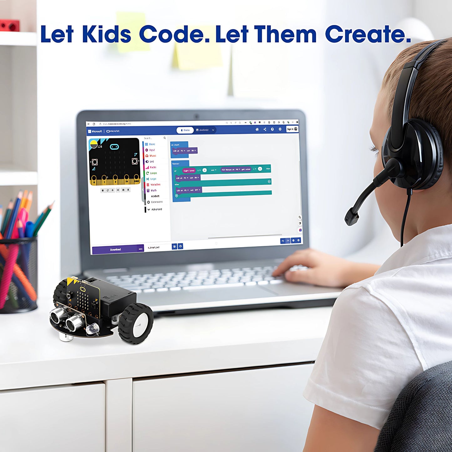 ACEBOTT micro:bit TinkerBott Robot Car Kit