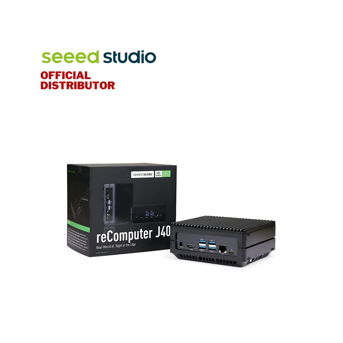 reComputer J4012 - Edge AI Computer with NVIDIA® Jetson™ Orin™ NX 16GB