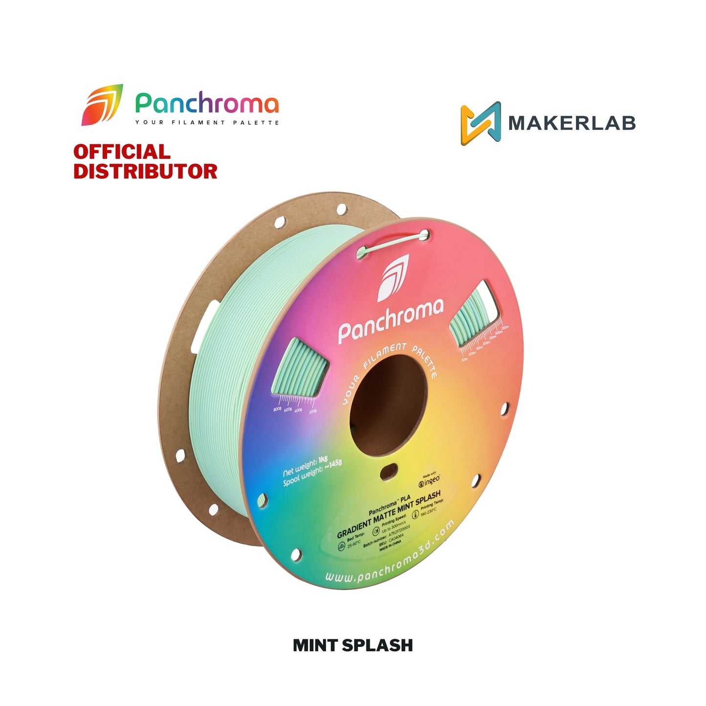 Polymaker Panchroma Gradient Matte PLA Filament