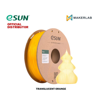 eSUN PLA Translucent 3D Printer Filament 1.75mm 1KG