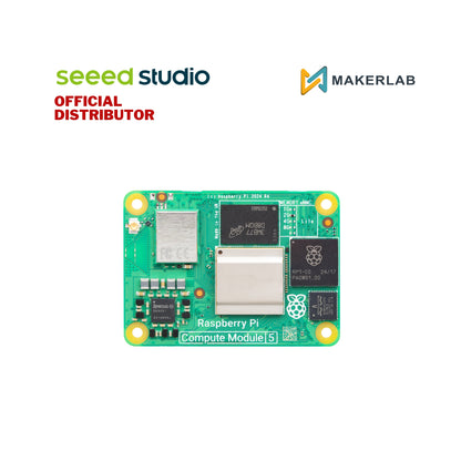 Seeed Raspberry Pi Compute Module 5 16GB RAM, 64GB eMMC, 2.4/5.0GHz Wi-Fi & Bluetooth 5.0
