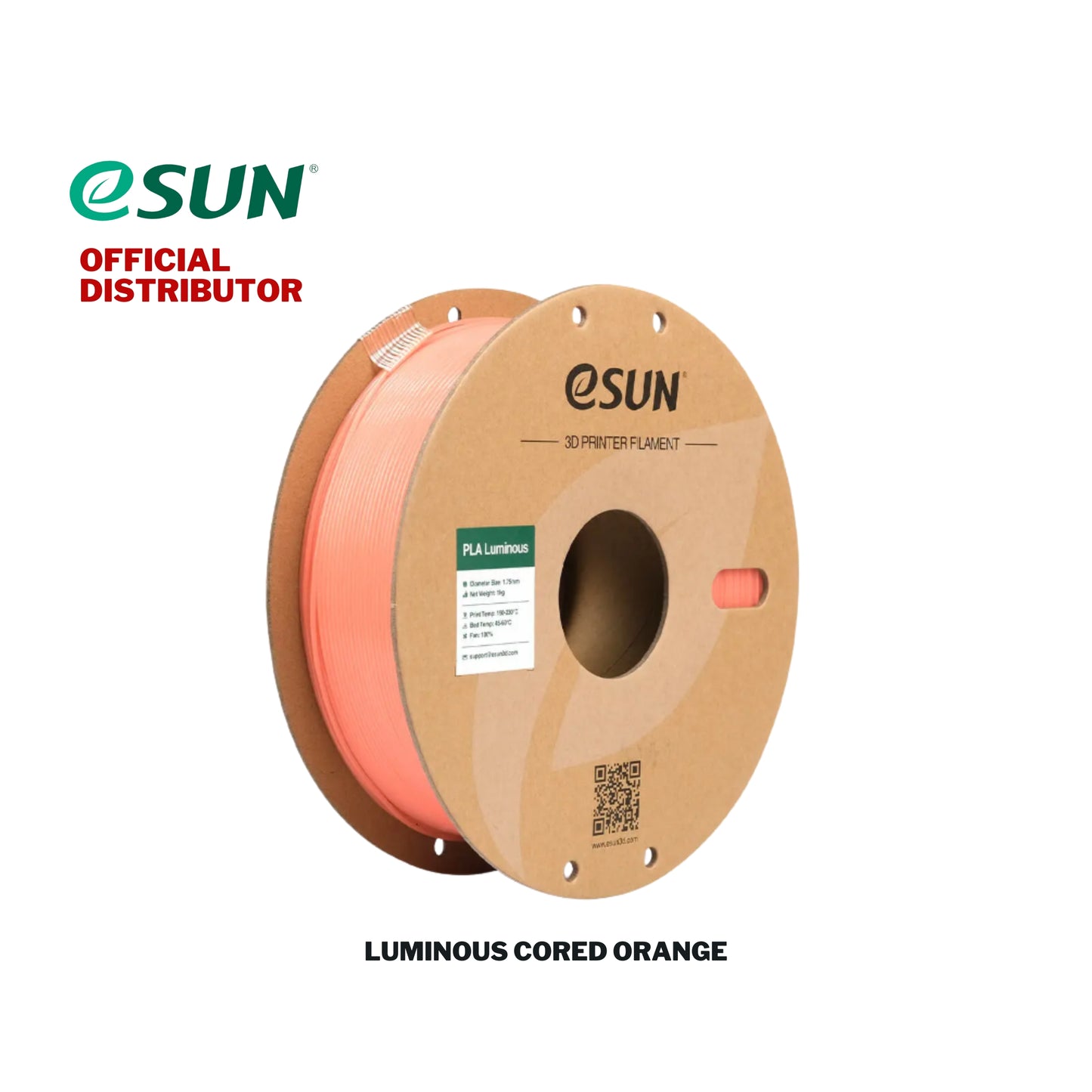 eSUN PLA Luminous 3D Printer Filament 1.75mm 1KG