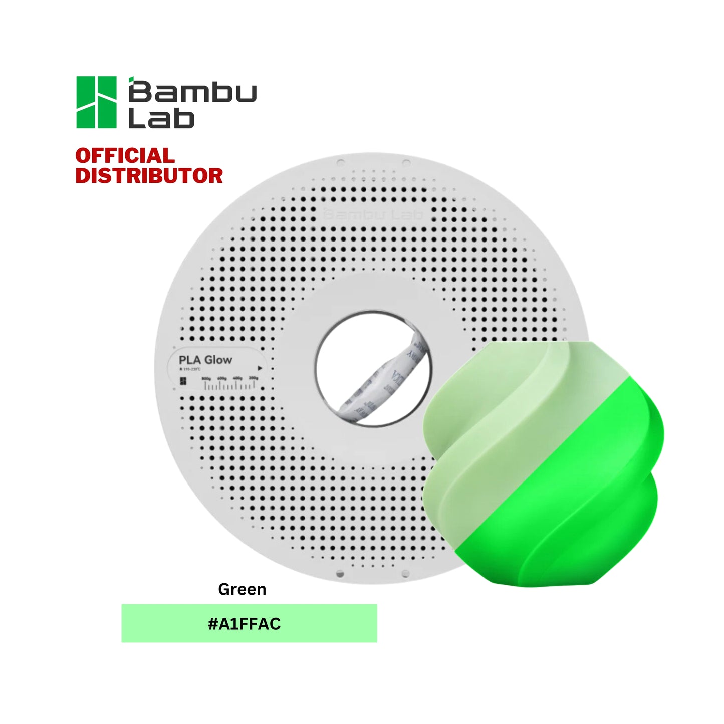 Bambu Lab PLA Glow Filament