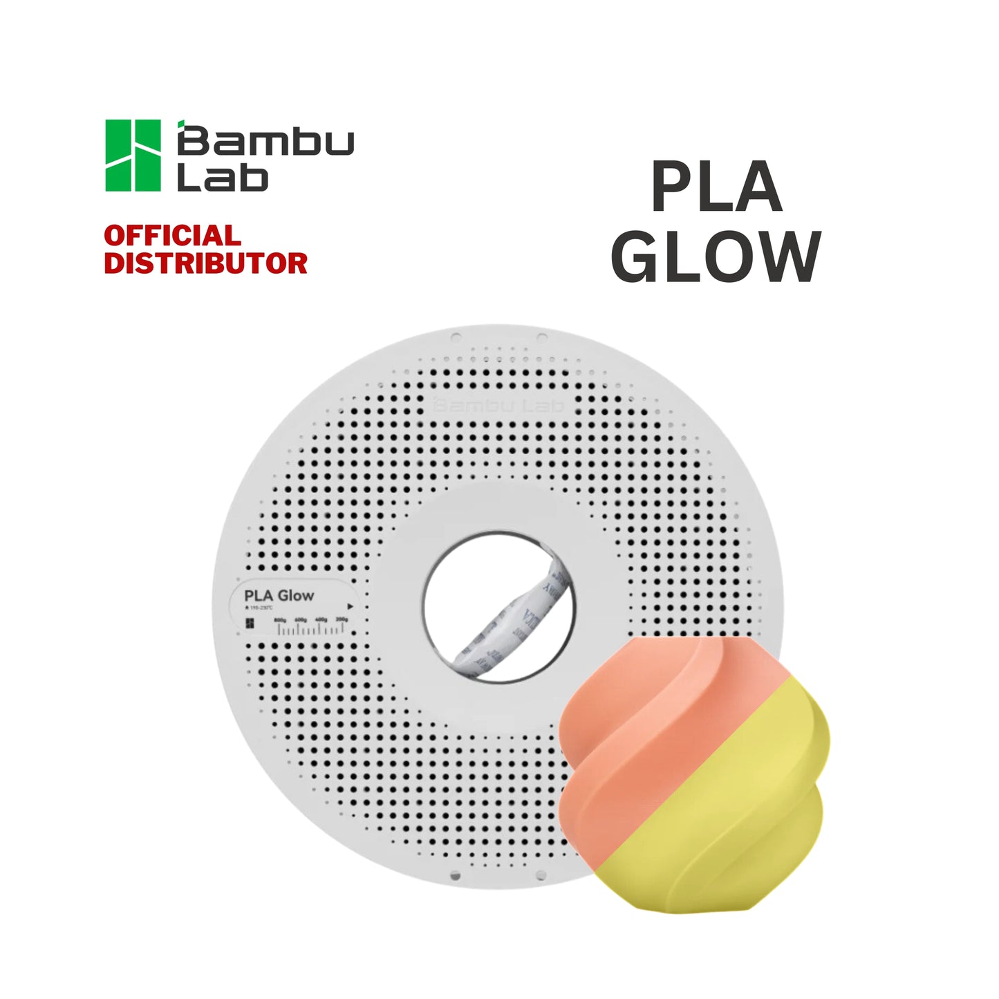 Bambu Lab PLA Glow Filament