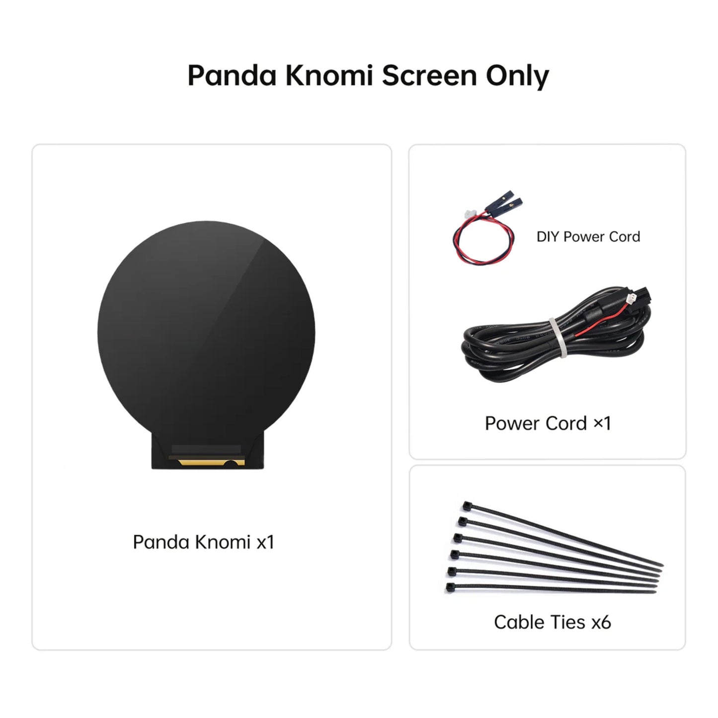 BIQU Panda Knomi Screen Only