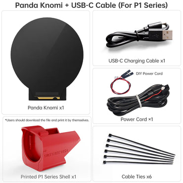 BIQU Panda Knomi + USB-C Cable (For P1 Series)