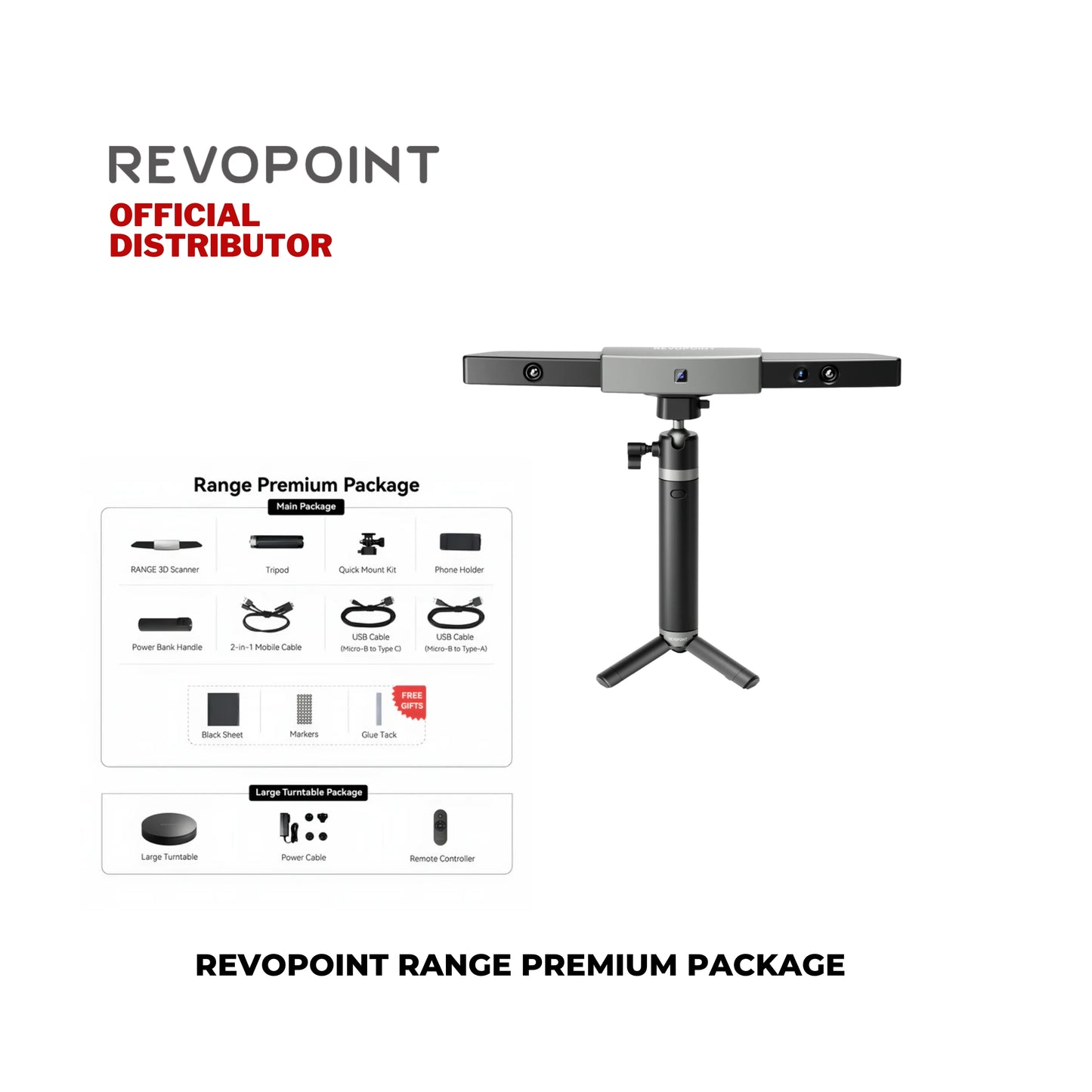 "CLEARANCE SALE" Revopoint Range