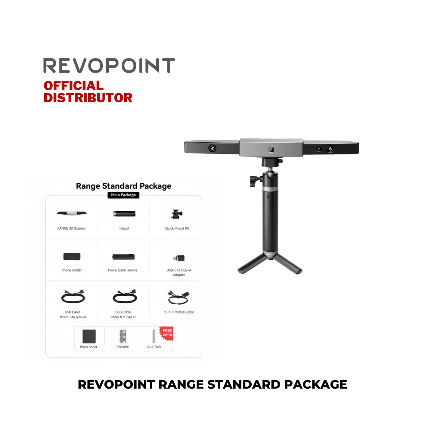 "CLEARANCE SALE" Revopoint Range