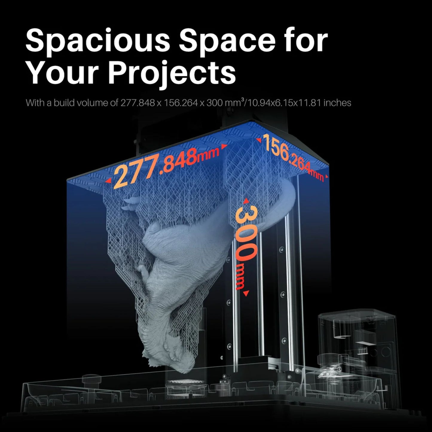 Elegoo Jupiter SE 3D Printer 12.8 inch 6K Mono LCD