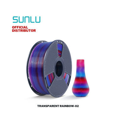 Sunlu Transparent Rainbow Filament