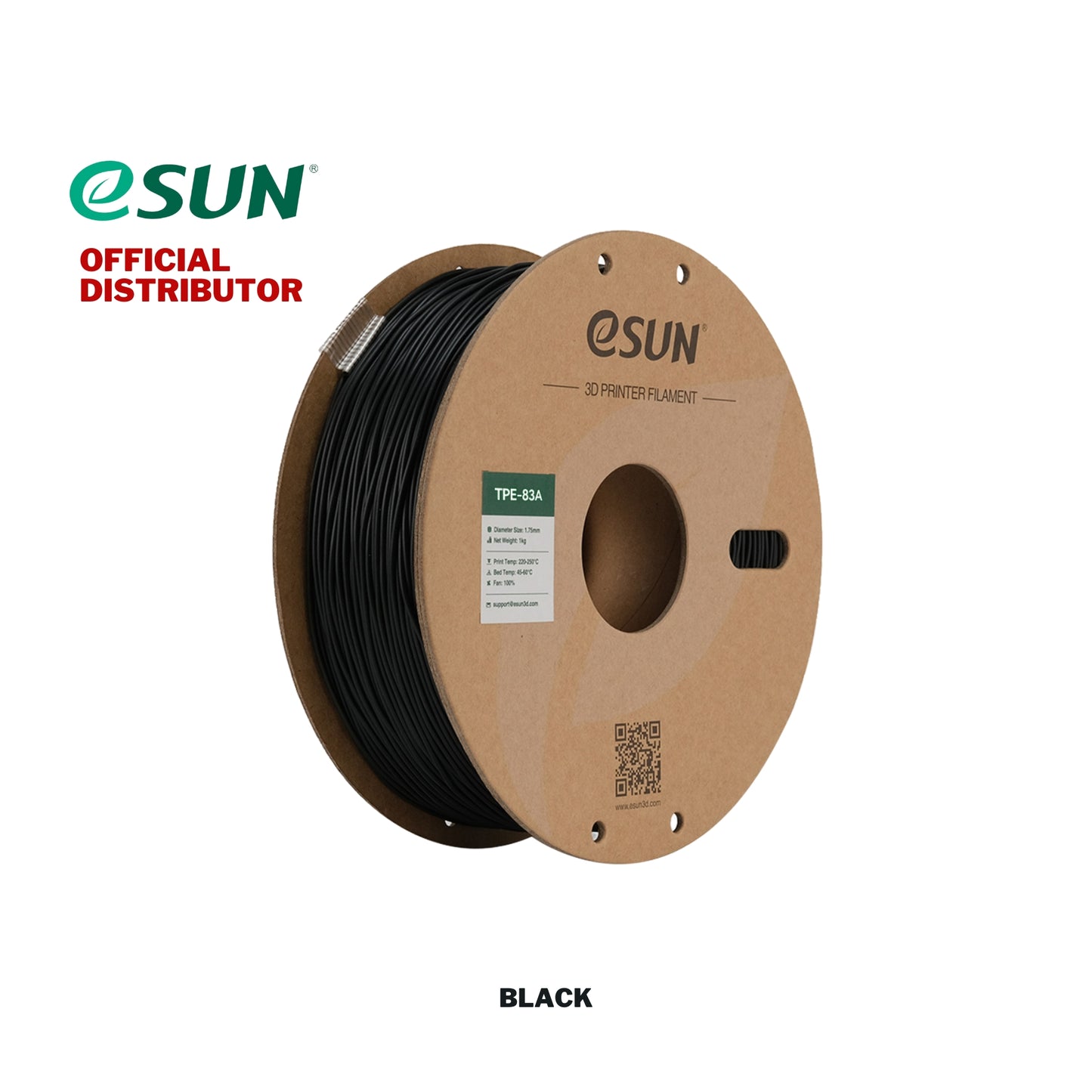 eSUN TPE-83A 3D Printer Filament 1.75mm 1KG