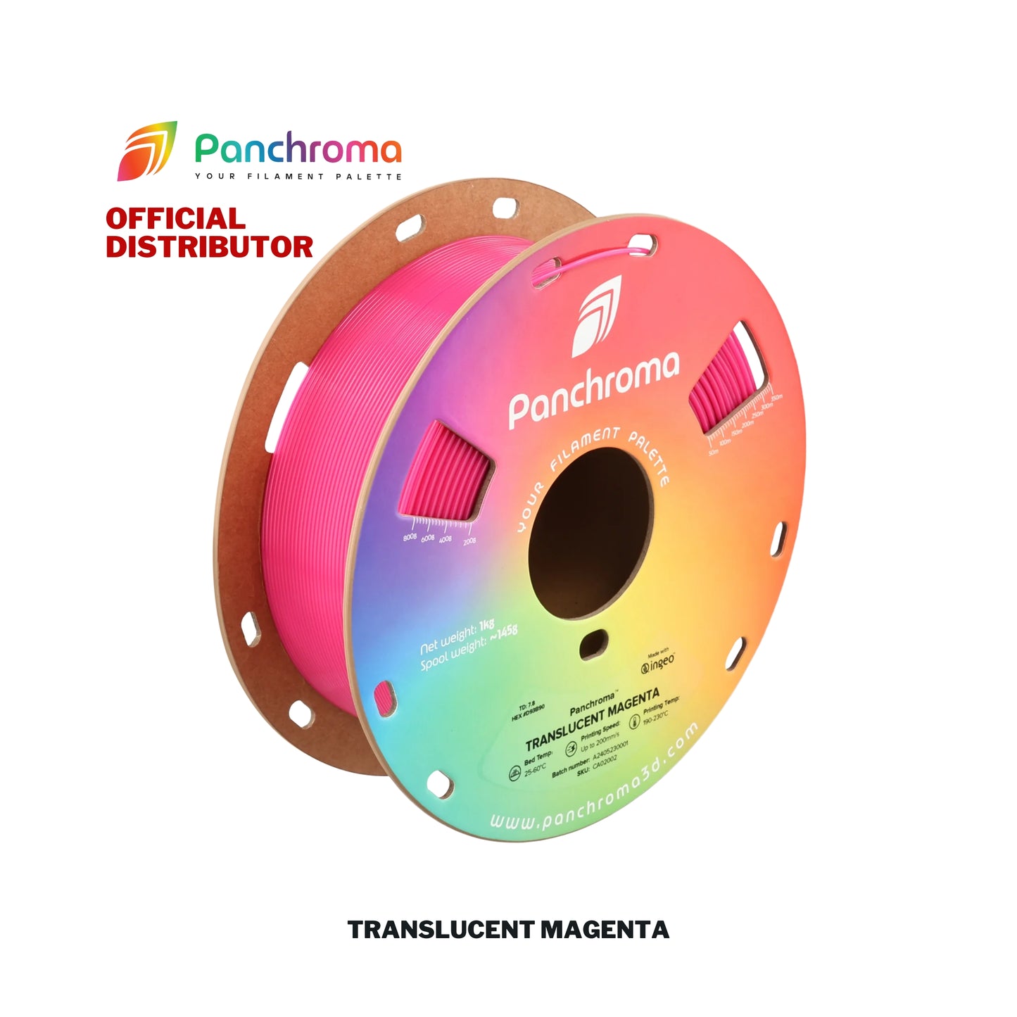 Polymaker Panchroma Translucent PLA Filament