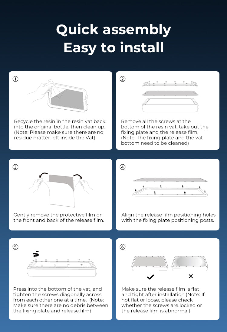 Creality Halot Mage | Halot Mage Pro FEP film Pictor film for resin 3D Printer