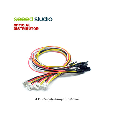 Grove - 4 pin Female / Male Jumper to Grove 4 pin Conversion Cable Wire - Set of 5