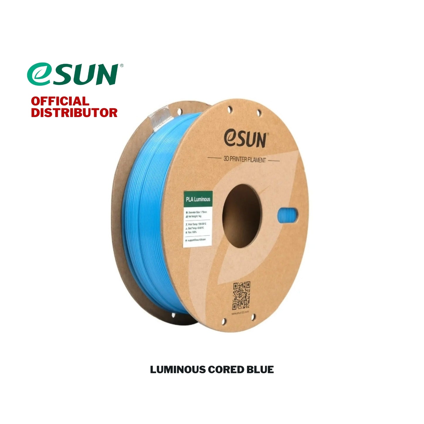 eSUN PLA Luminous 3D Printer Filament 1.75mm 1KG