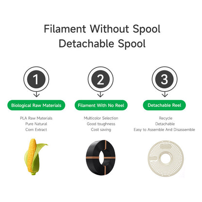 eSUN PLA+ Refilament 3D Printer Filament 1.75mm 1KG Adaptable Bambu Lab